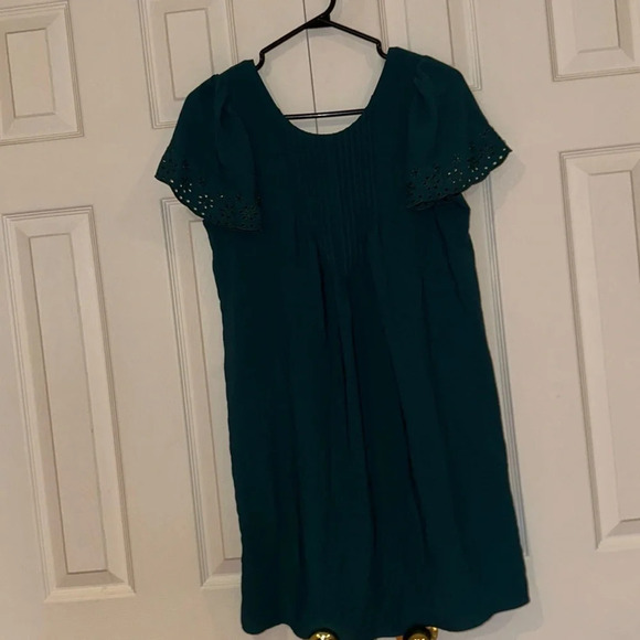 Maison Cinqcent Green Spring Summer mini Baby doll Dress, M - Picture 3 of 17